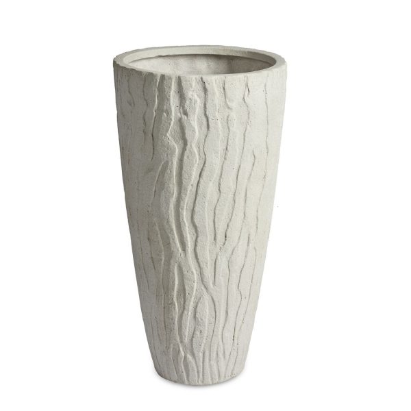 Pattern Vase White