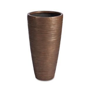 Curved Vase Bronze